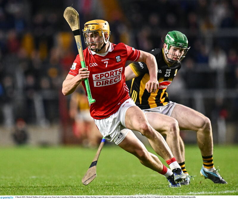 Micheál Mullins could come into the Cork defence. Picture: Piaras Ó Mídheach/Sportsfile