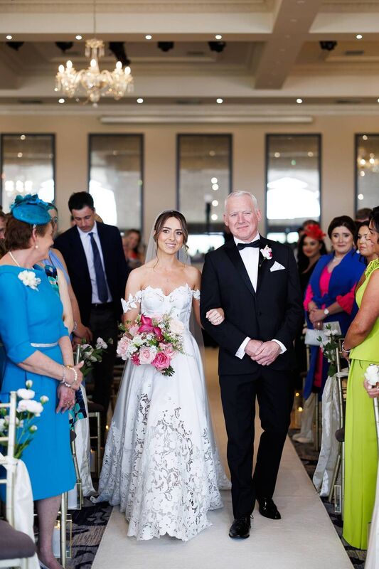 Melanie Murphy with her dad Donal Murphy. Pictures: Padraig Healy Photography