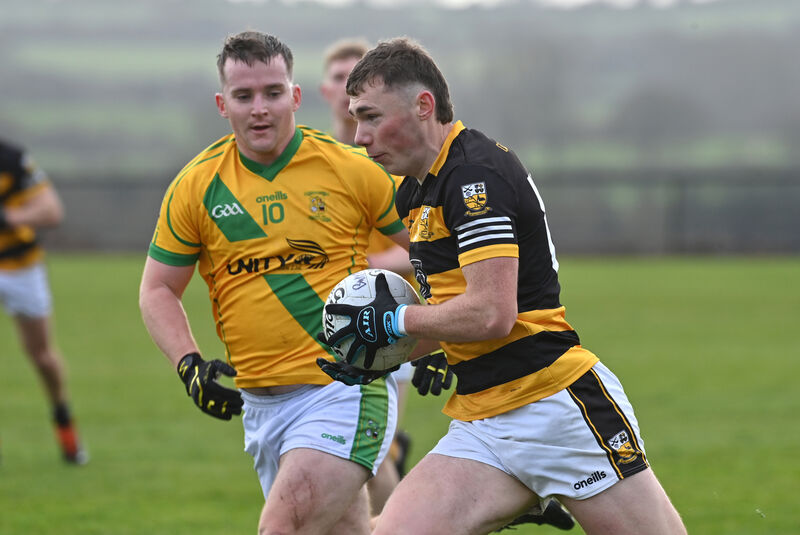  Mark Lenahan of Buttevant played a key role in his side's win over Gabriel Rangers. Picture: Dan Linehan