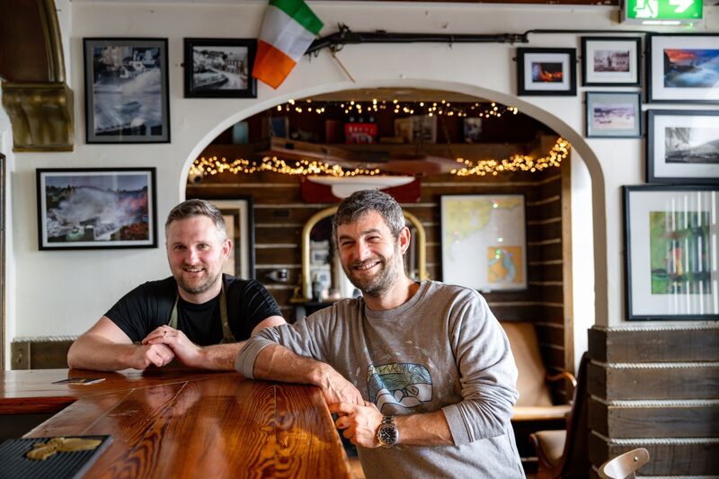 Brothers Donal and Mark Picture: Chani Anderson