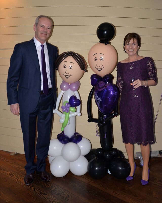Sheila O'Flanagan and her husband Colm McCashin on their wedding day.