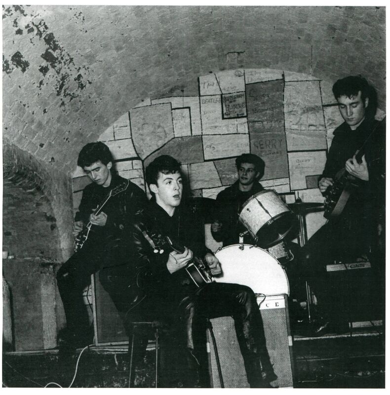 The Beatles in Liverpool’s Cavern Club around 1961, with Pete Best then on drums. A Cork man recalls visiting the city in1963, and narrowly missing seeing the band play the venue for the last time