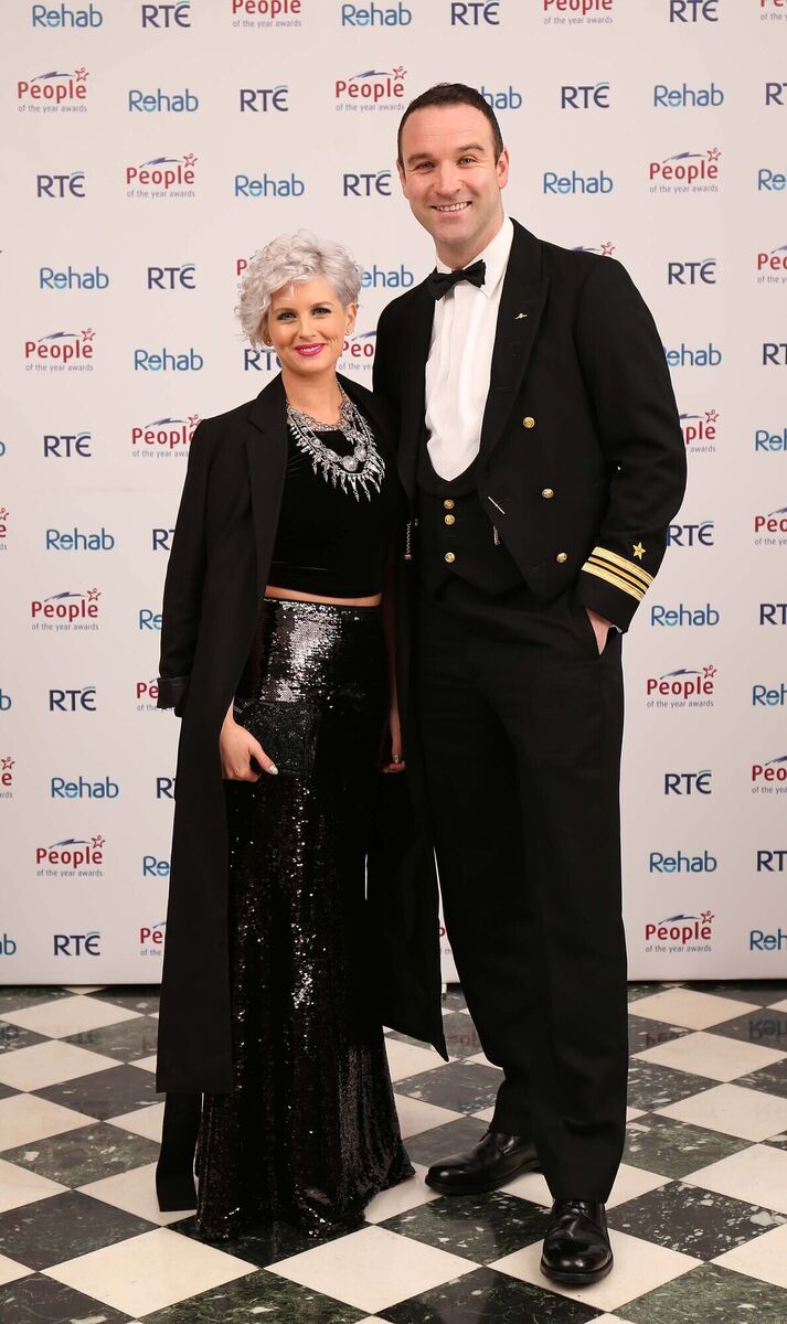 Sinead Kennedy and her husband Conor Kirwan Picture: Robbie Reynolds