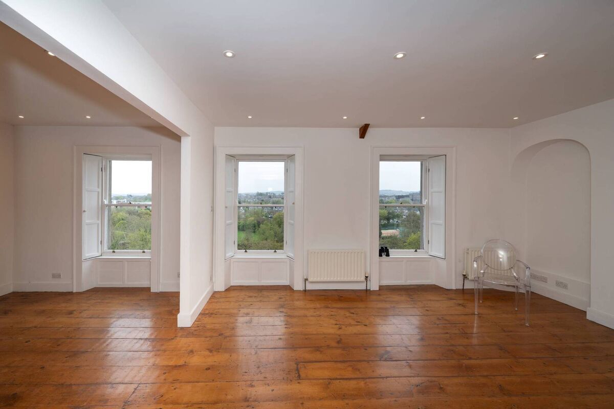 South facing living room