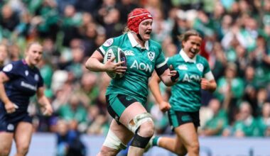 Ireland women hit Scotland for 54 on historic day