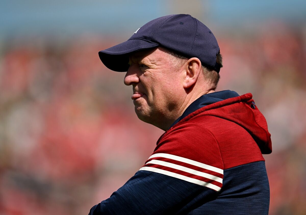 Cork manager John Cleary. Picture: Paul Phelan/Sportsfile