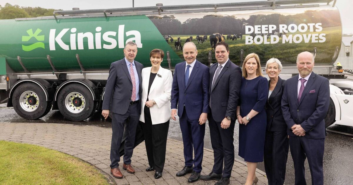 Kerry Dairy Ireland rebrands as 'Kinisla' amid €300m investment programme