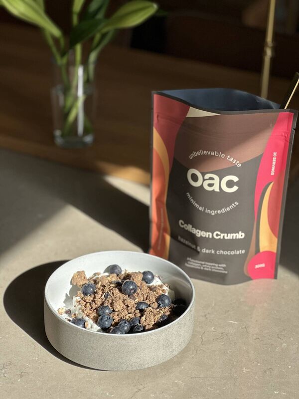 OAC Crumb Collagen Crumb, €18 for 300g