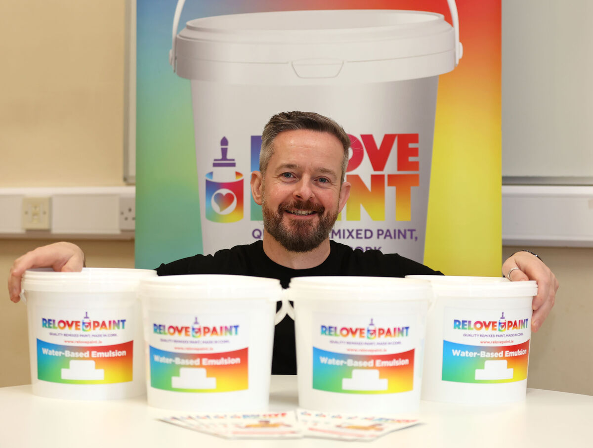 Ger Cooney, CE Supervisor & Relove Paint Coordinator. 	Picture: Jim Coughlan
                    