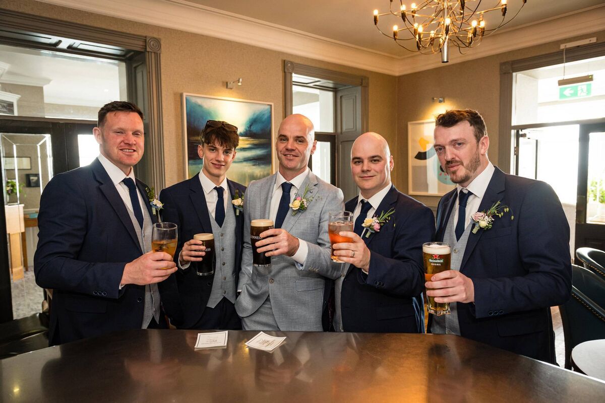 Aidan Pendlebury with Conor Pendlebury, Cameron Pendlebury, Iain O'Driscoll and Jericho Killingbeck.