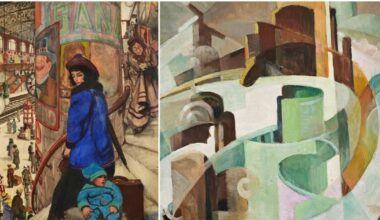 Online sale features contrasting 1920s works by Irish artists Kernoff and Swanzy 