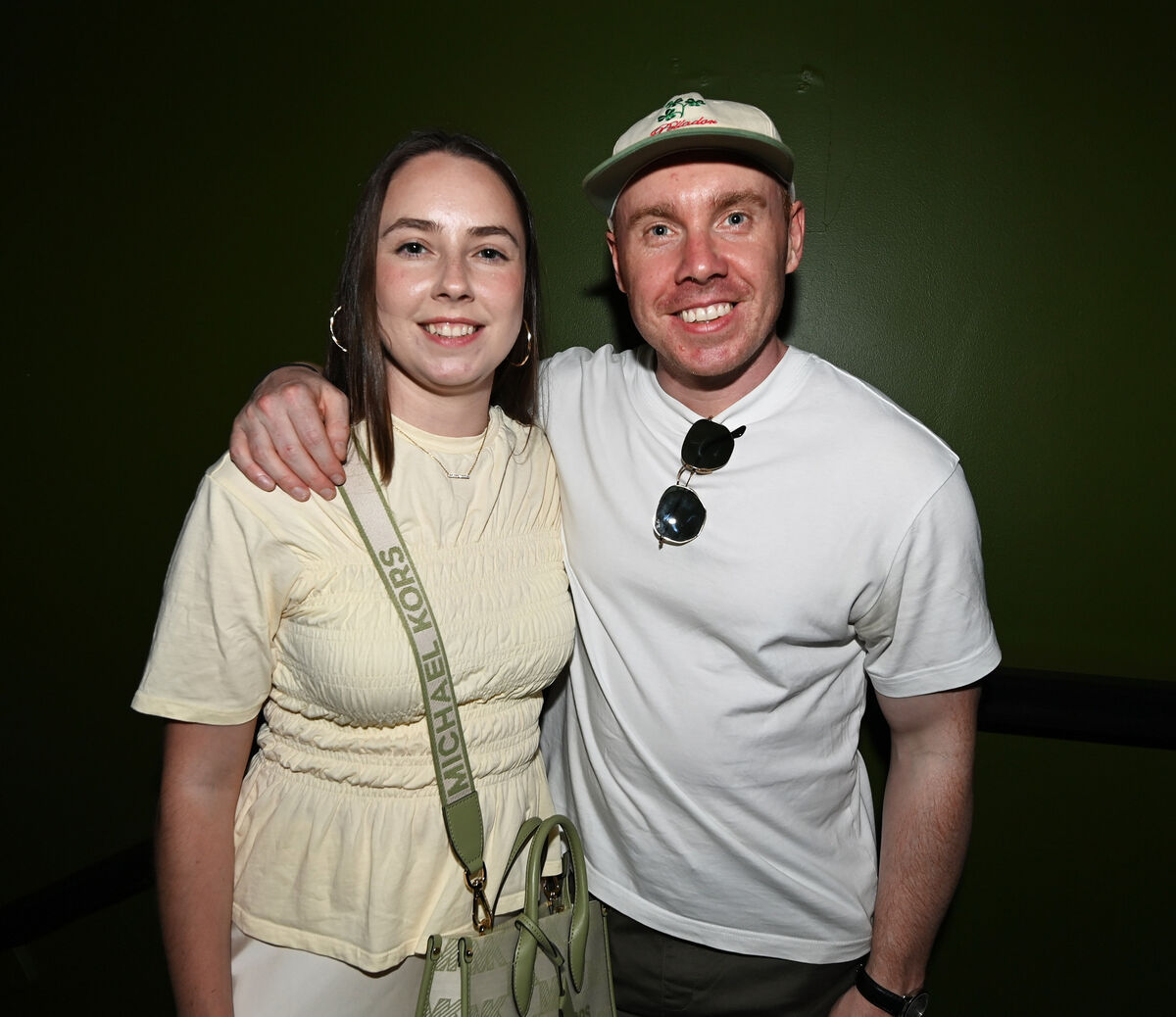 James and Jessica O'Riordan, Grange, at the Kneecap concert to launch their new album, 'Fenian', at The Savoy, Cork. Picture; Eddie O'Hare