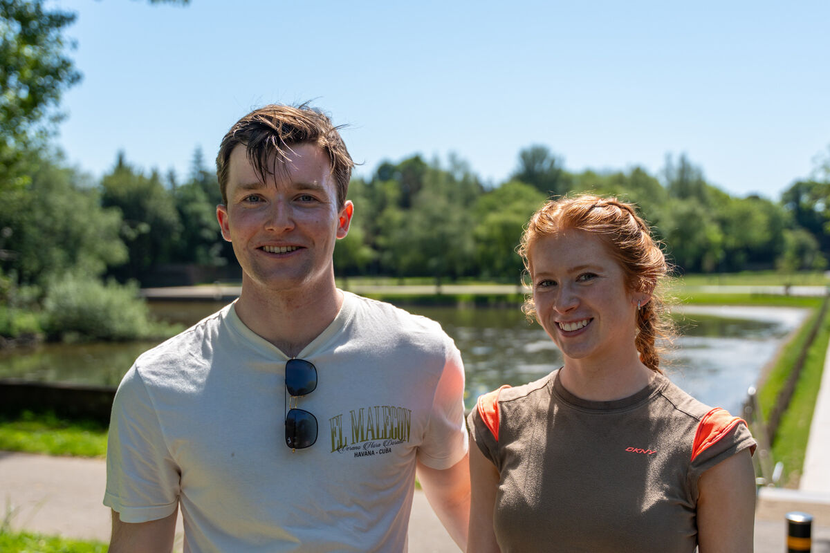 Tom Prendergast and Georgia Griffin. Picture: Noel Sweeney