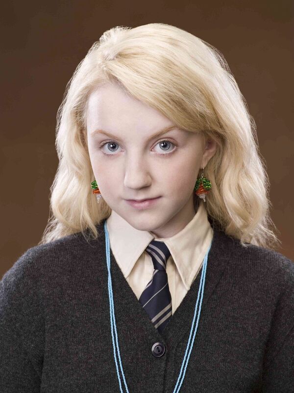 Evanna Lynch as Luna Lovegood in 'Harry Potter and the Order of the Phoenix.' Picture: Warner Brothers