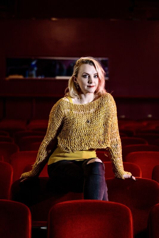 Evanna Lynch pictured at The Everyman ahead of her starring role in Mark Ravenhill’s Pool (No Water). Picture: Chani Anderson