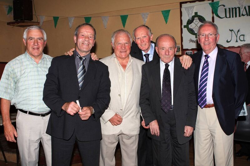 At the Doheny reunion of players from 1956 to '63 were Raymond Lyons, Johnny Carroll, Denis Lyons, Murt Marrinan, Finbarr Hennessy and Pat Smith.