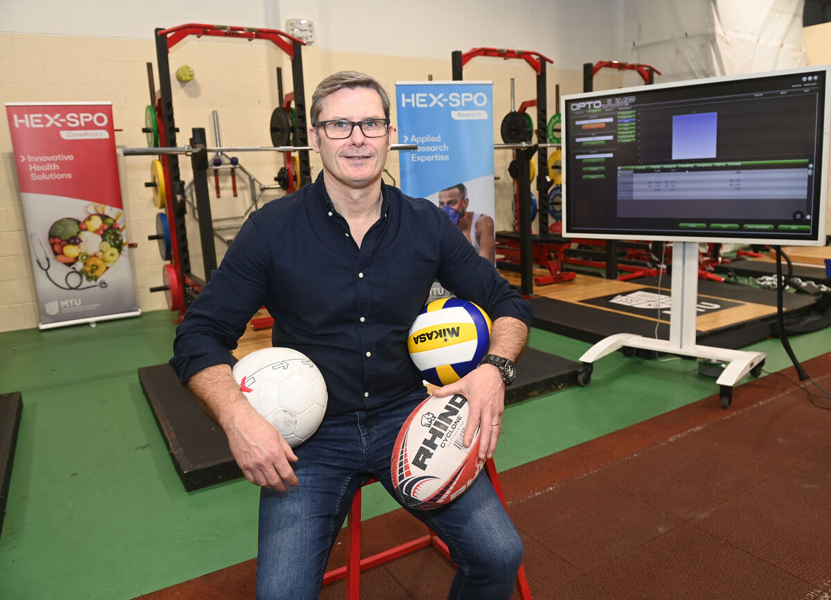 Kevin Murray in the Department of Sport, Leisure & Childhood Studies, teaching and learning facility at MTU. Picture: Larry Cummins