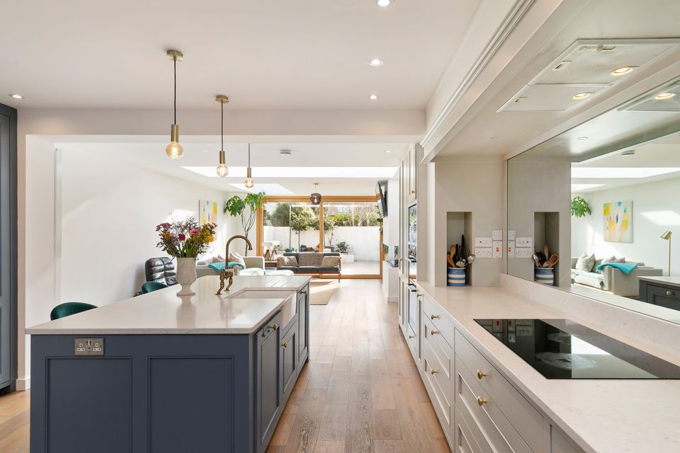 The kitchen at 40 Northbrook Avenue, Ranelagh, Dublin 6