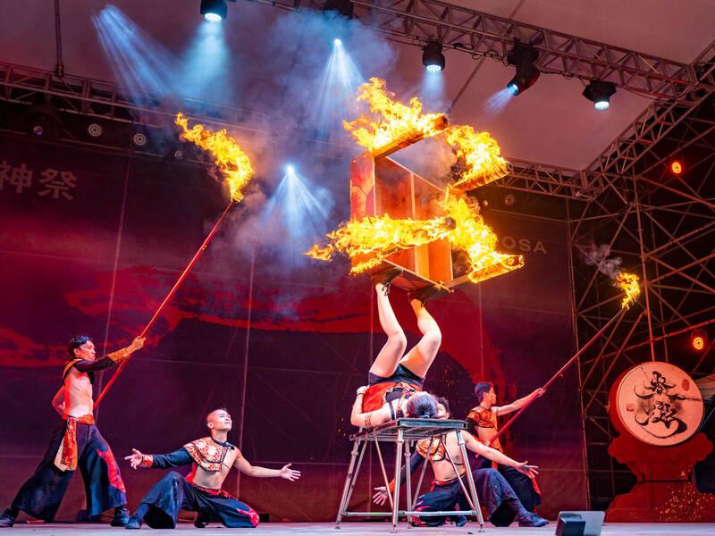 Fire dancer Yang Li-wei makes ‘Britain’s Got Talent’ final