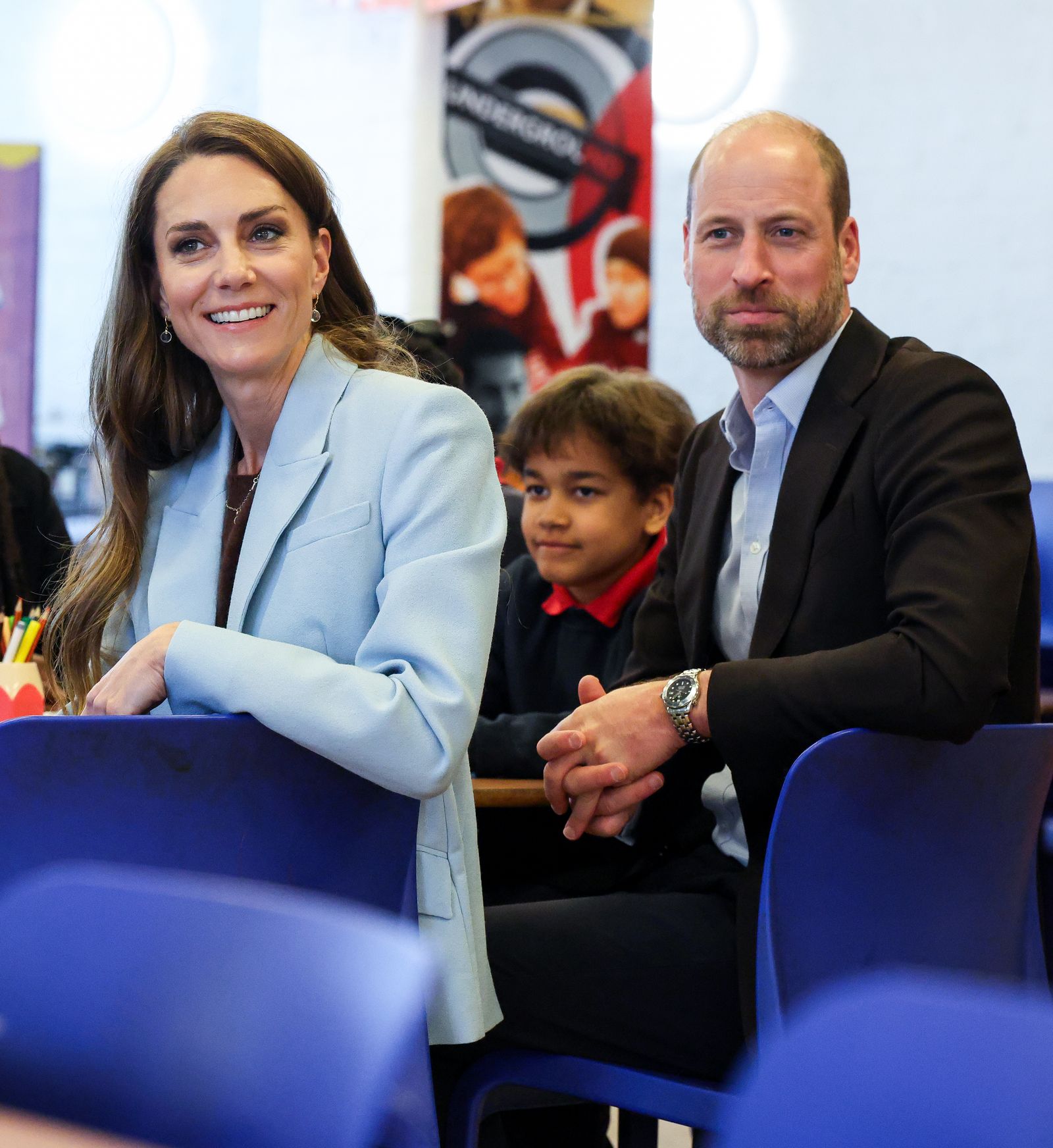 Image may contain Prince William Duke of Cambridge Zhang Zhongqi Adult Person Blazer Clothing Coat and Jacket