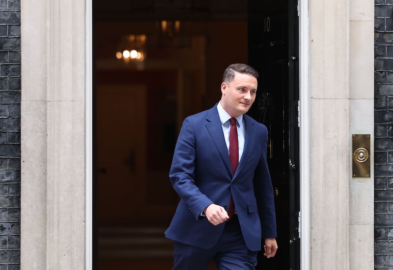 Britain's former secretary of state for health and social Care Wes Streeting. Photograph: Neil Hall