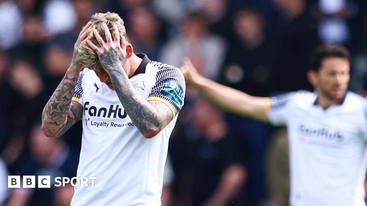 Derby County 1-2 Sheffield United: Rams fall short of Championship play-offs
