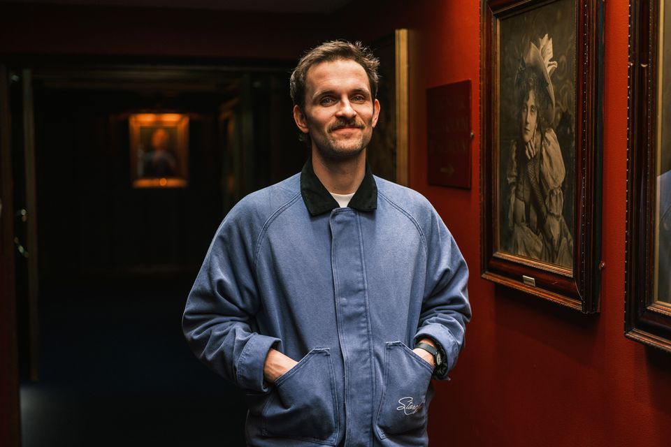 Comedian Vittorio Angelone at the Gaiety Theatre. Photo: Mark Condren