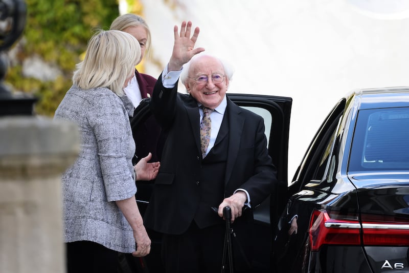 Former president Michael D Higgins. Photograph: Dara Mac Dónaill/The Irish Times