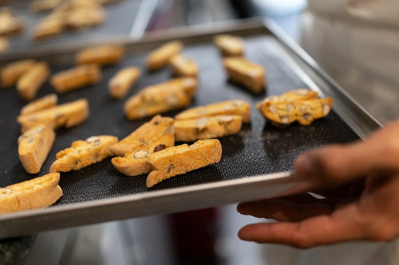 Biscotti at Banco. Photograph: Chris Maddaloni