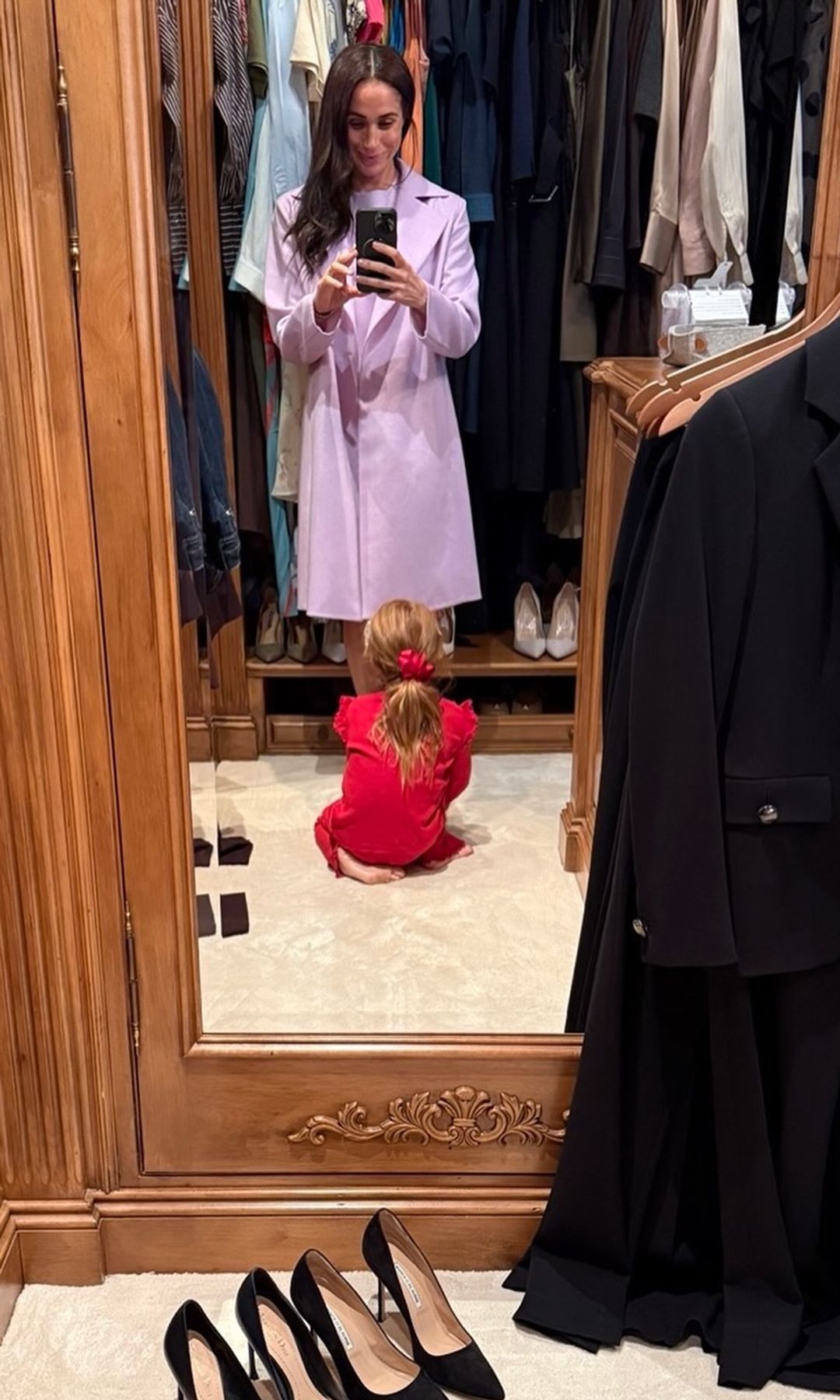 Meghan Markle shared an adorable photo of Lilibet
