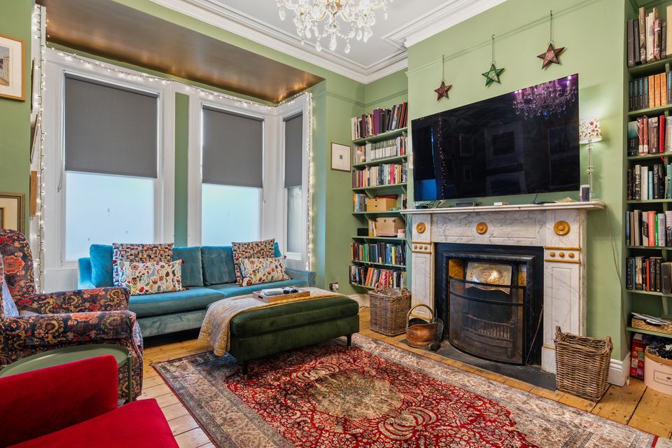 The living room at 519 South Circular Road, Dublin 8