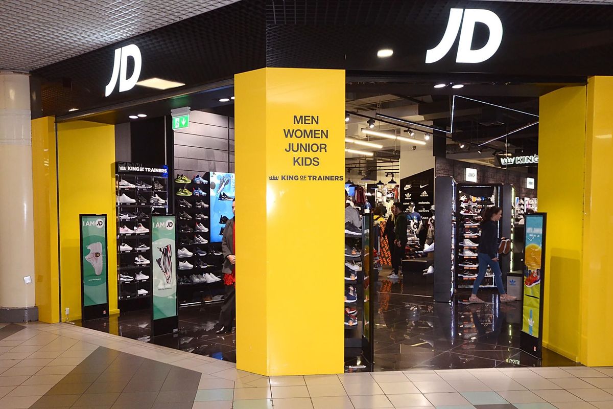 JD Sports in Eyre Square Shopping Centre Galway