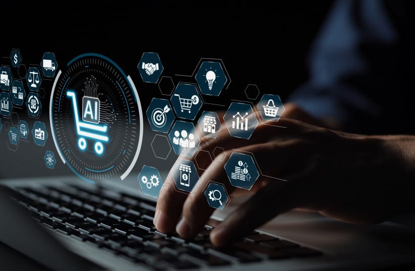 E-Commerce; AI online shopping (illustrative)