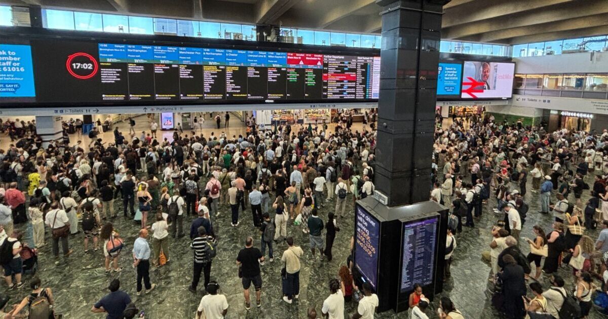 London Euston LIVE: Trains cancelled and delayed as 35C heatwave hits | UK | News