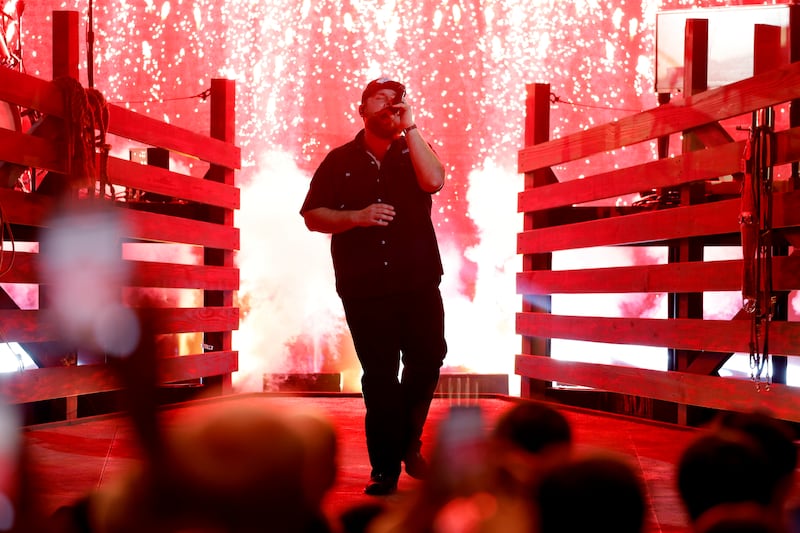 Coming to Slane: Luke Combs. Photograph: Jason Kempin/Getty