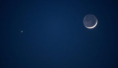 Venus and moon seen together in rare celestial event | National