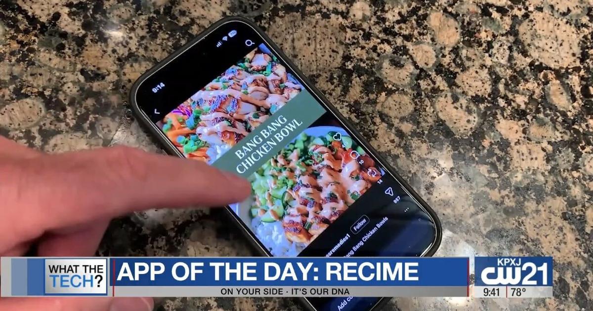 What the Tech: App of the day - Recime | News