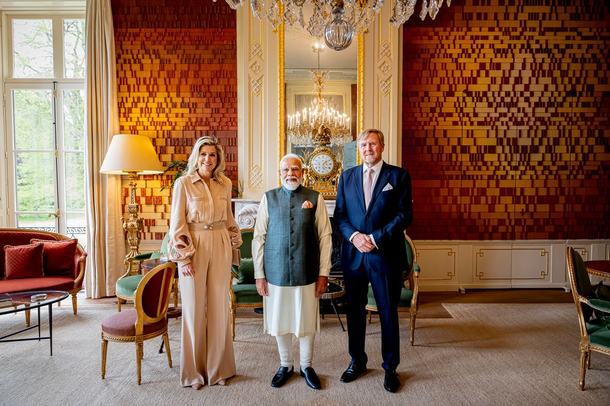 The lunch at the palace gathered members of Modi’s delegation alongside Dutch political, business and cultural representatives, underlining the importance of the visit for both countries.