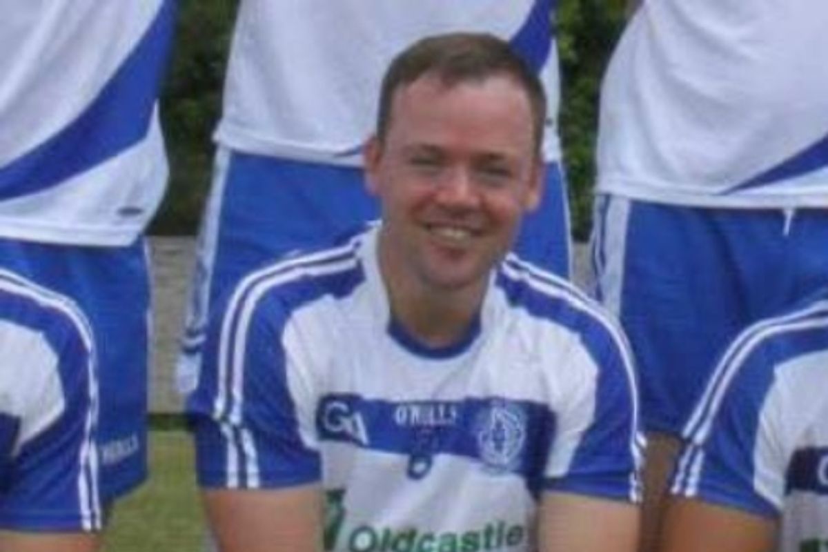 Alan was a talented GAA player 