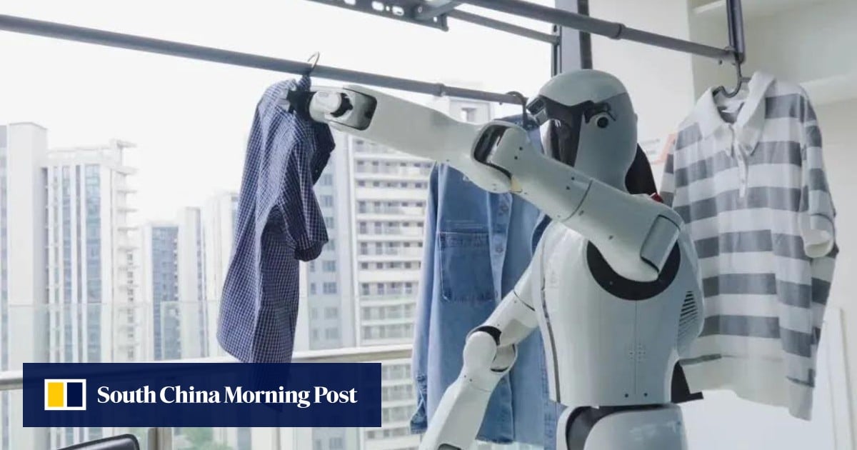Commercial humanoid robots in China may soon do laundry, make beds, care for elderly