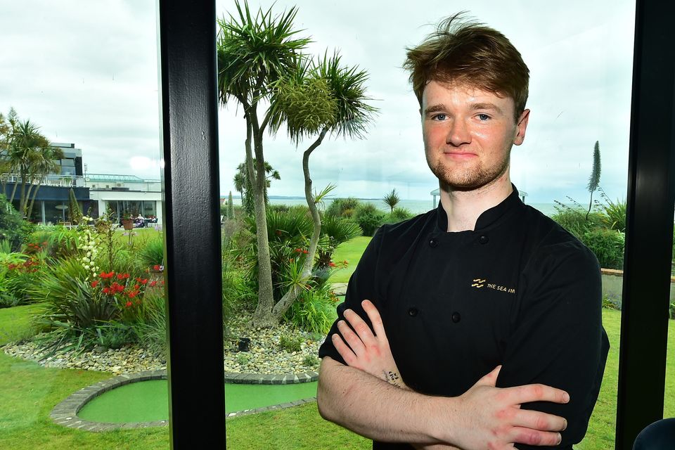 Chef David Harte pictured in the Sea Rooms in Kelly's Resort Hotel. Pic: Jim Campbell