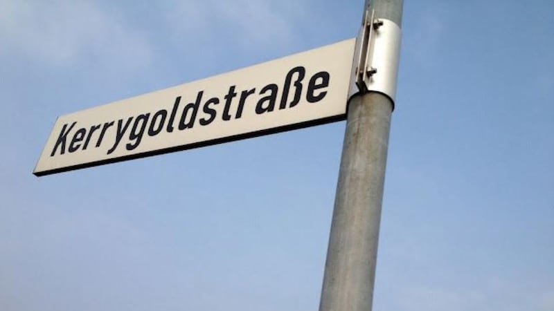Kerrygoldstrasse in Neukirchen-Vluyn, Germany, where Kerrygold's headquarters are located