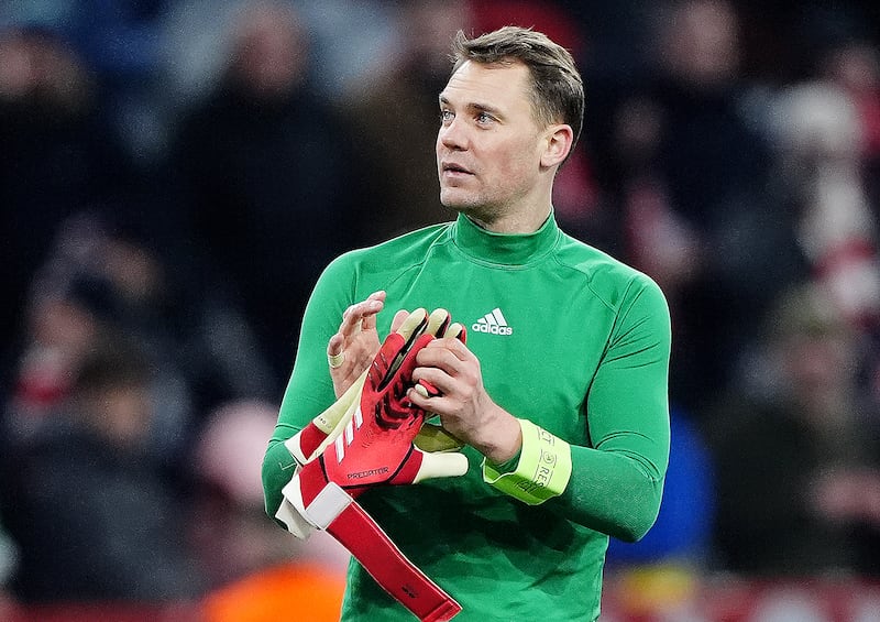 Bayern Munich goalkeeper Manuel Neuer, who has been included in Germany's World Cup squad. Photograph: Andrew Milligan/PA Wire