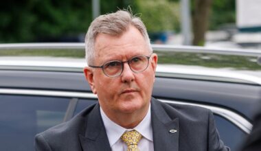 Jeffrey Donaldson’s wife had listening device planted in car due to suspicion of affair – The Irish Times