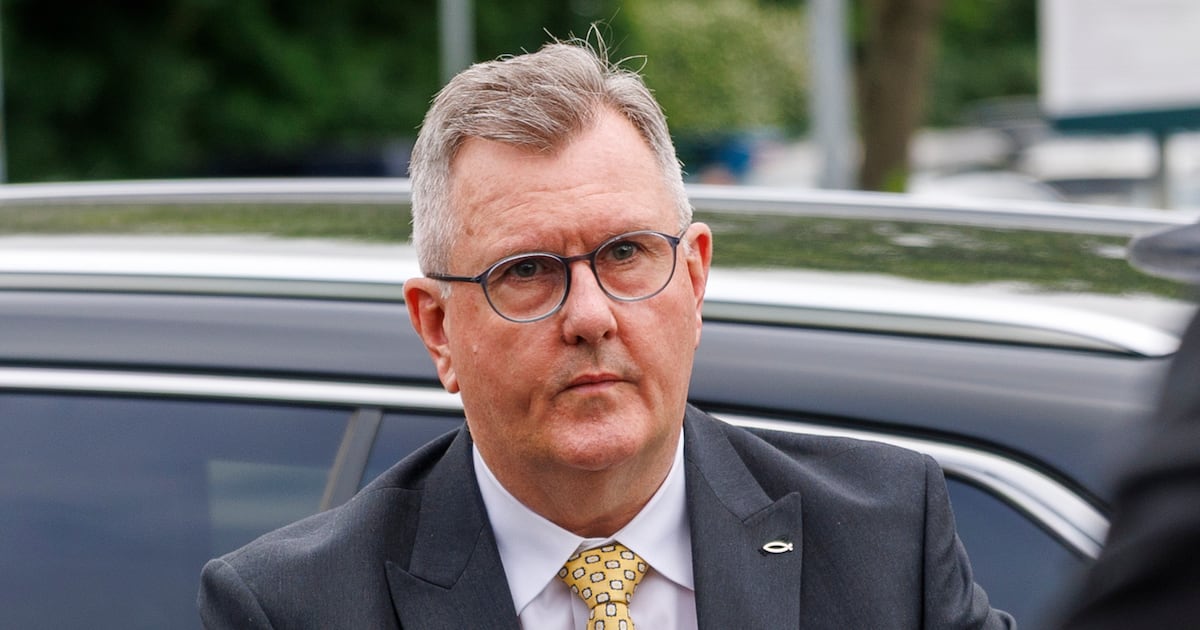 Jeffrey Donaldson’s wife had listening device planted in car due to suspicion of affair – The Irish Times