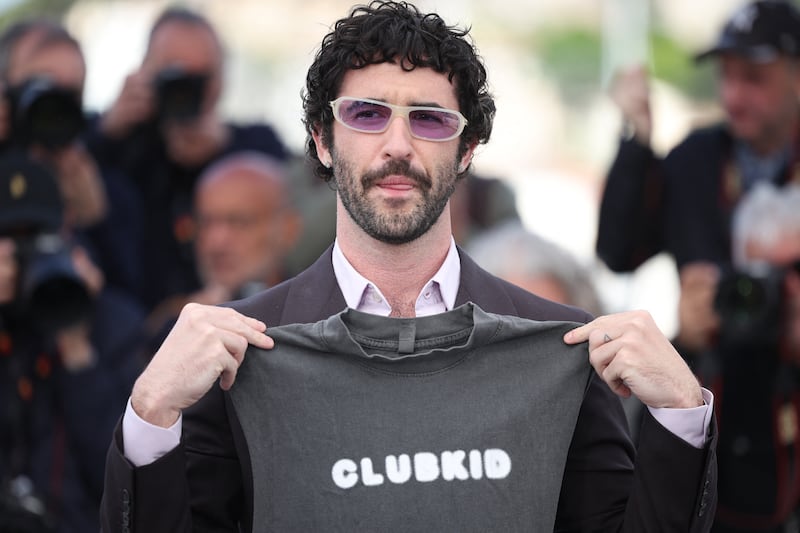 US director and screenwriter Jordan Firstman at this year's Cannes film festival. Photograph: Valery Hache/Getty Images