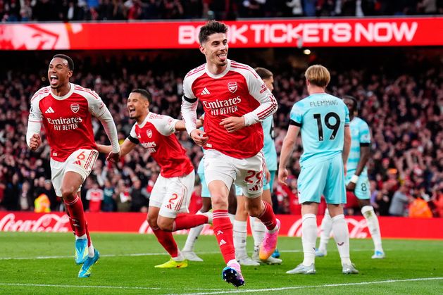 Arsenal on brink of first title in 22 years after nervy victory over Burnley