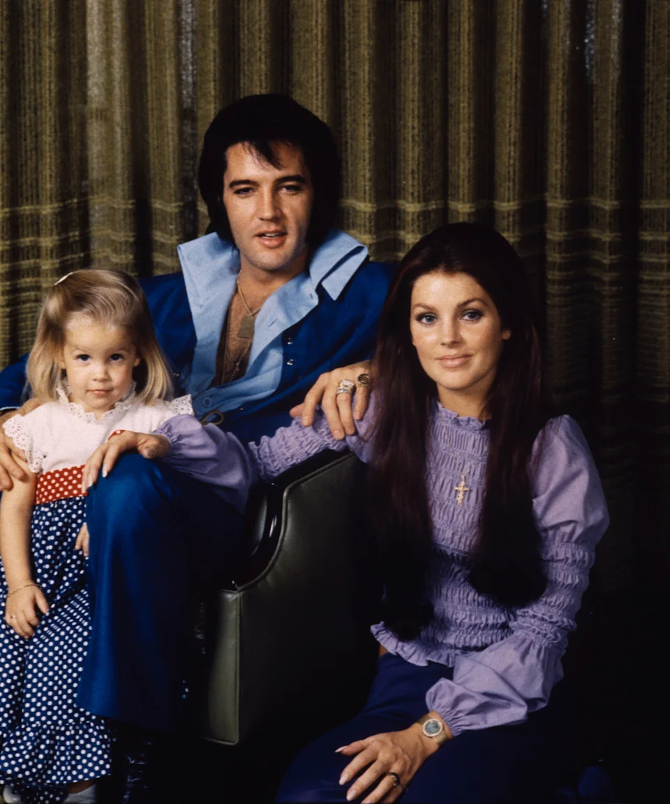The family at home in Beverly Hills