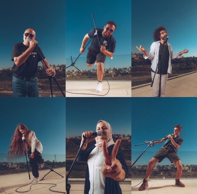 The film follows six Palestinian stand‑up comedians from Haifa, Ramallah, Jenin, Hebron and the Golan Heights as they tour a comedy show across Palestine and Israel.