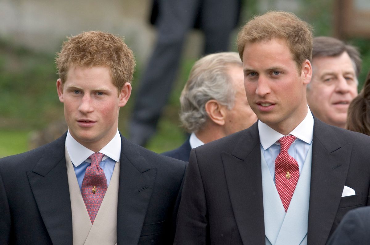 Prince Harry and Prince William were two of the most notorious guests at the wedding of Laura Parker-Bowles